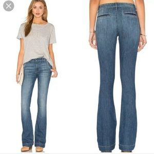rag & bone mid waist CORSA flare jeans boot cut